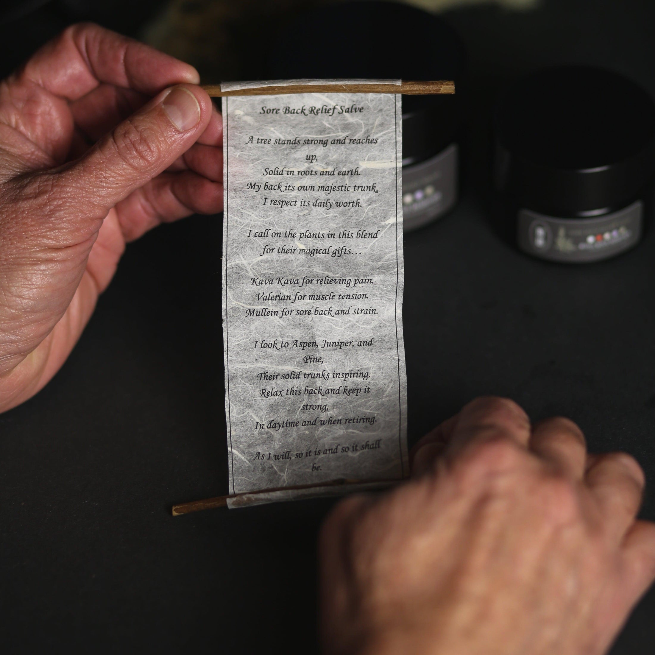 SORE BACK RELIEF SALVE